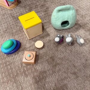 Colorful Wooden Learning Toy Set